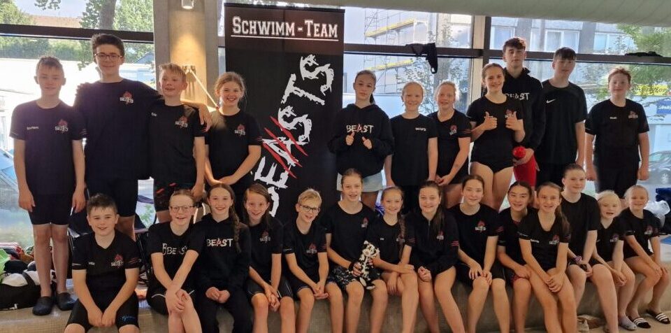 TEAM-BEASTS in Neuss beim TG Schwimmfest 2023