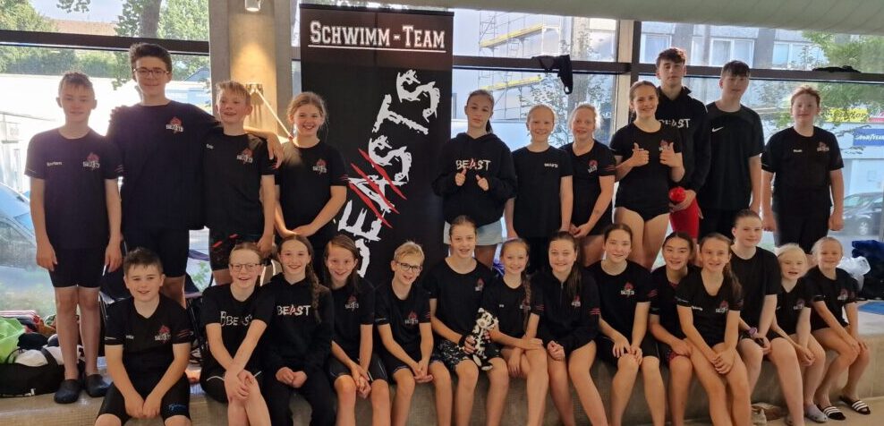 TEAM-BEASTS in Neuss beim TG Schwimmfest 2023